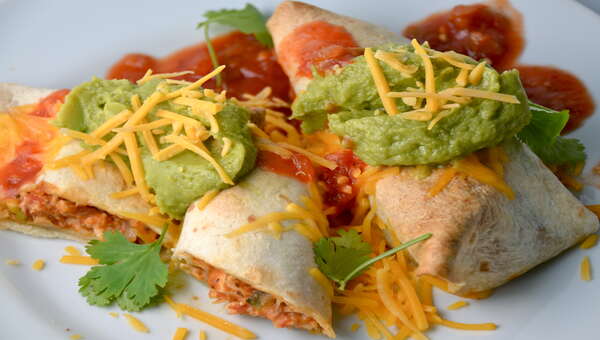 How To Make Oven-fried Chicken Chimichangas