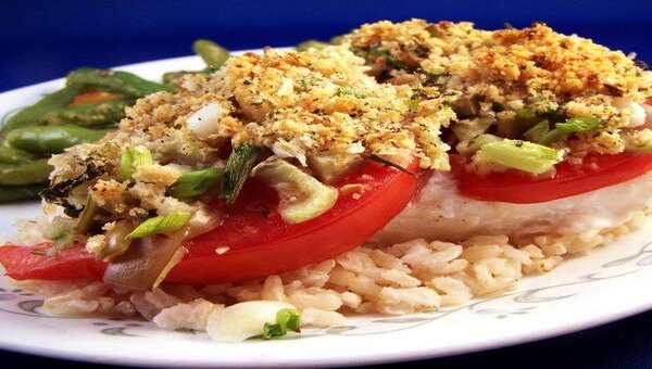 How to Make Tomato-Crowned Cod