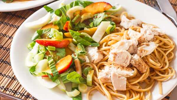 Asian Chicken And Pasta Salad