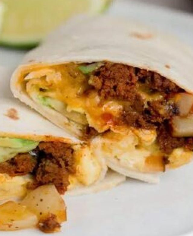 Chorizo-Potato-Breakfast-Burritos