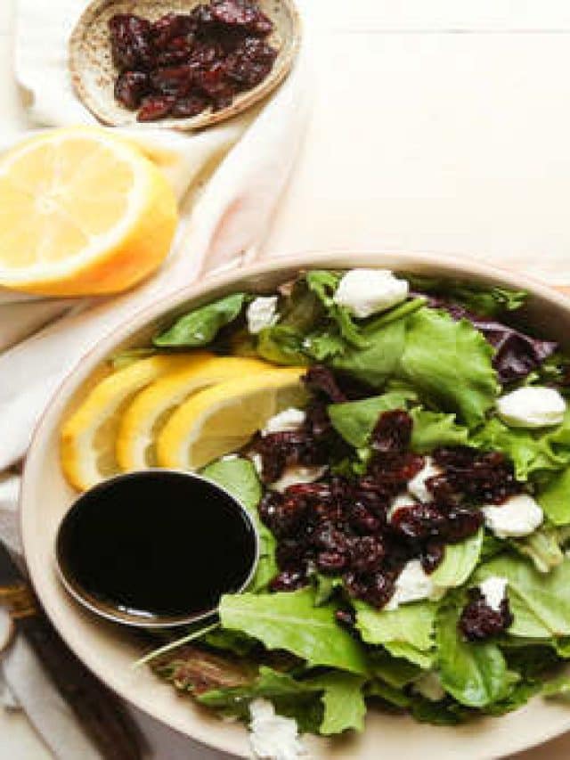 Quick And Delicious Goat Cheese Salad