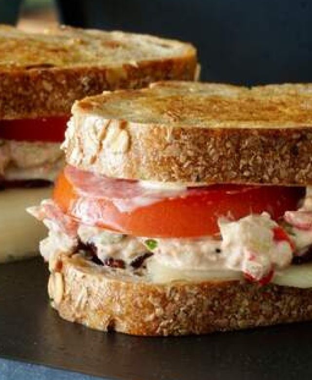 Grilled Tuna And Cheese Sandwiches