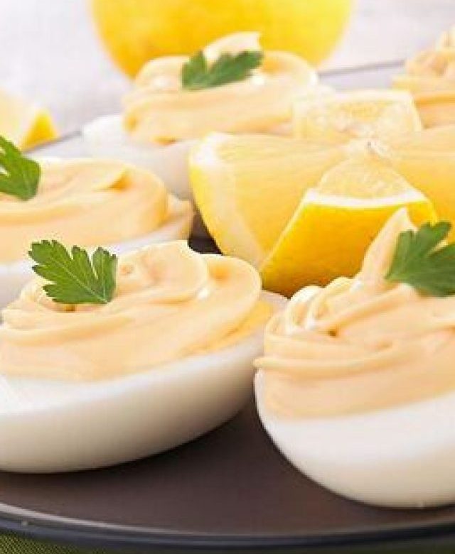 Deviled Eggs With Lemon