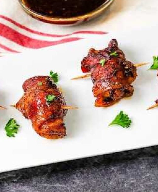 Sweet Chicken Bacon Wraps