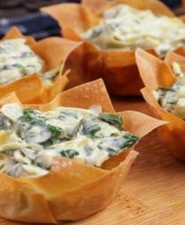 spinach-artichoke-wonton-cups