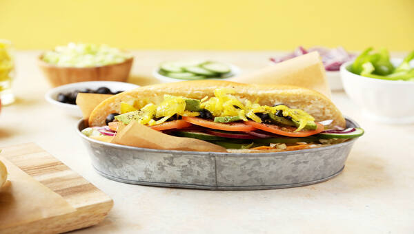 How To Make Veggie Delightful Sandwich À La Subway