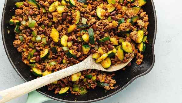 How To Make Zucchini Beef Skillet