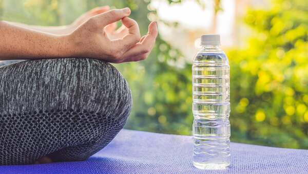 Hydrated During Hot Yoga Sessions