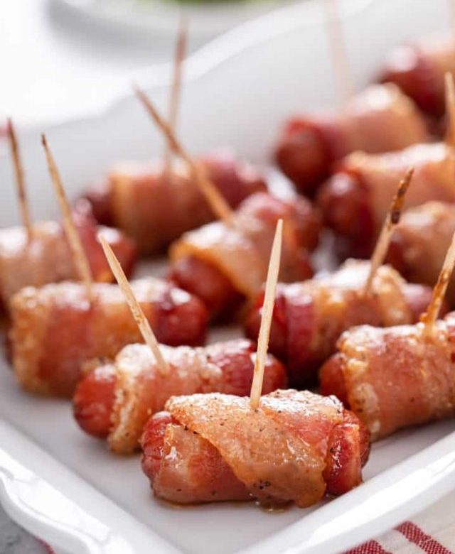 Mini Smoky Bacon Wraps